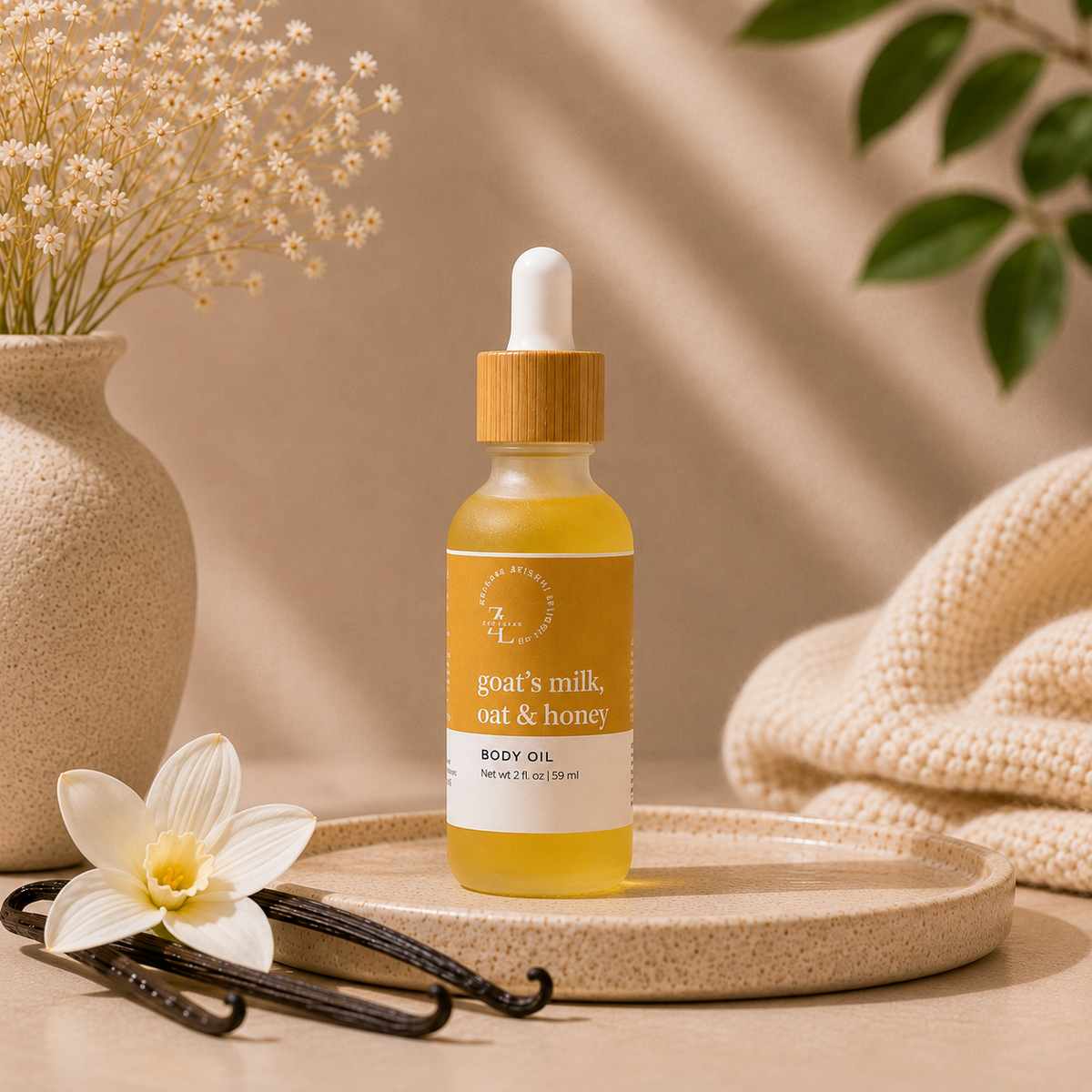 Goat's Milk, Oat & Honey | Body Oil