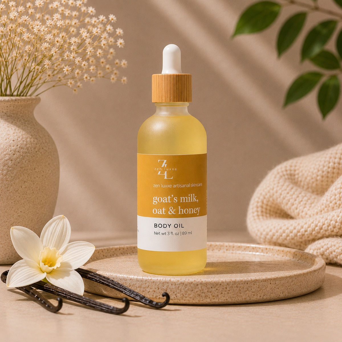 Goat's Milk, Oat & Honey | Body Oil