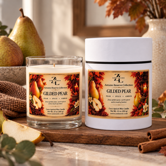 Gilded Pear Candle | The Autumn Reserve Collection