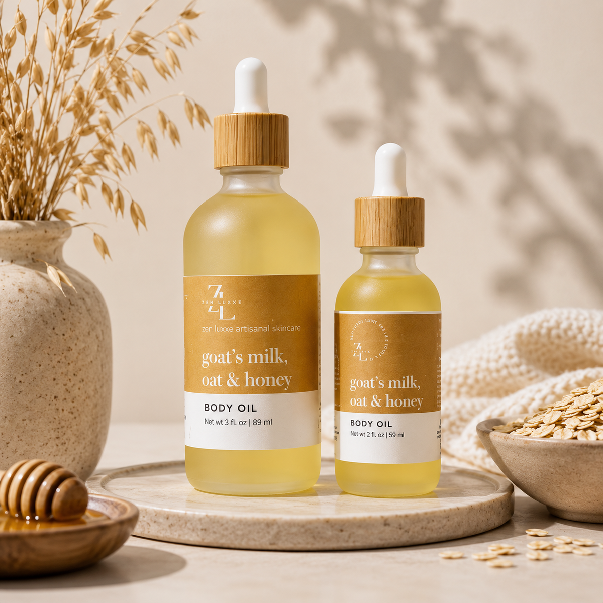 Goat's Milk, Oat & Honey | Body Oil